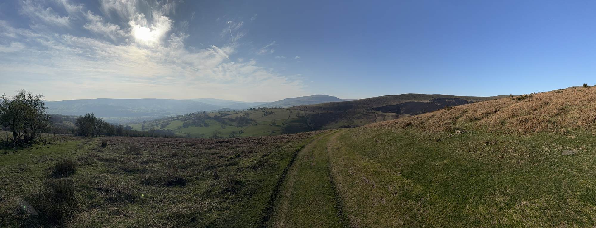 Panorama of Pengilfach, April 2025